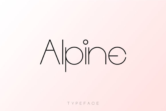 Alpine Typeface: The Clean Sans Serif for Clear Campaign Messaging