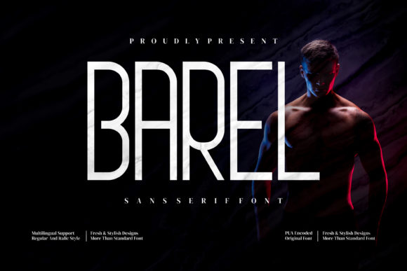 Barel: The Minimal Sans Serif Typeface for Clean Digital Interfaces