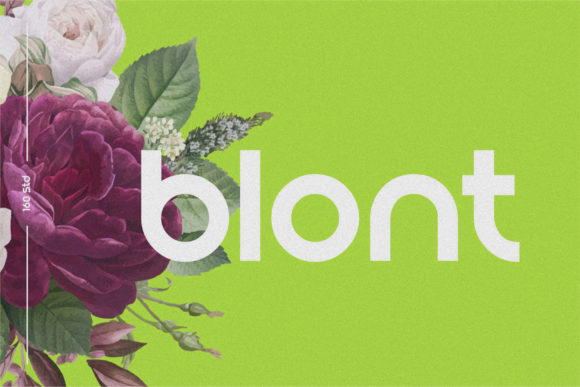 Blont Typeface: A Minimalist Sans Serif for Polished Brand Identity