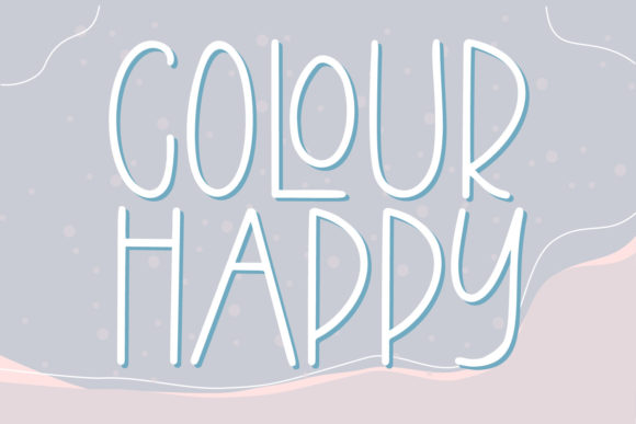 Colour Happy: A Minimal Sans Serif for Modern Editorial Design