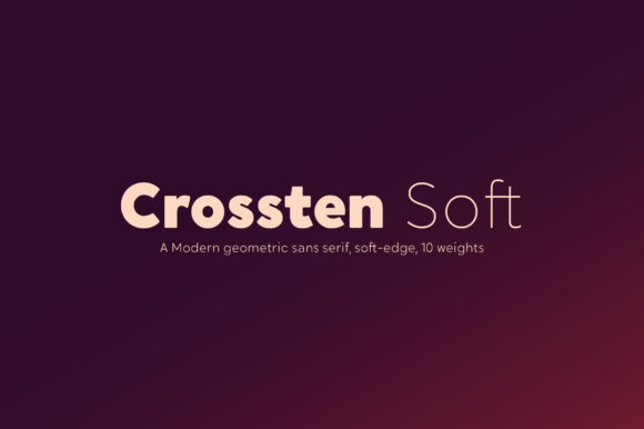 Crossten Soft Typeface Review: A Delicate Sans Serif for Modern Branding