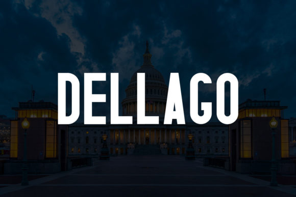 Dellago: The Clean Sans Serif Typeface for Modern Brand Identity