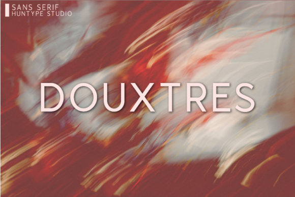 Douxtres: A Clean Sans Serif Font for Modern Brand Identity
