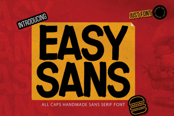 Easysans: A Relaxed Handmade Sans Serif for Modern Editorial Design