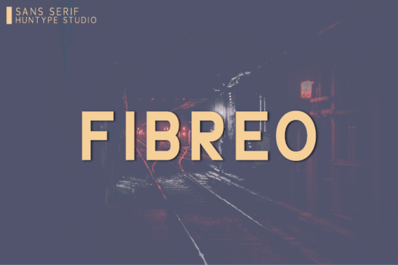 Fibreo: The Clean Sans Serif Font for Polished Brand Identity