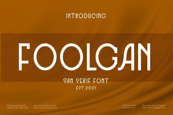 Foolgan: A Designer’s Review of a Bold Sans Serif