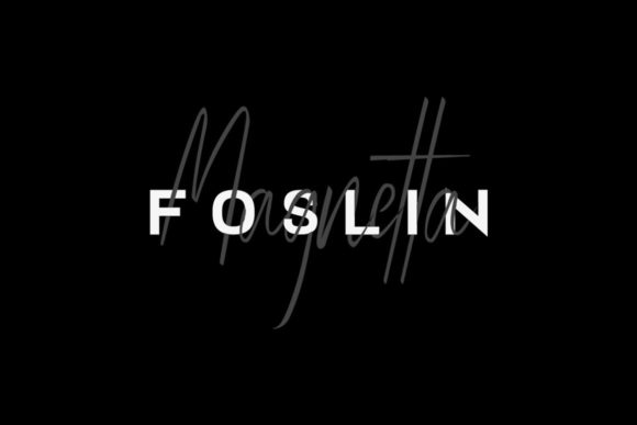 Foslin Magnetta: The Versatile Typeface for Clearer Campaign Design