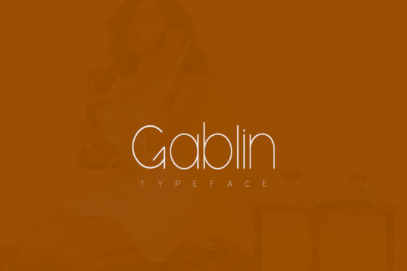 Gablin: The Minimal Sans Serif Font for Clean Craft Designs