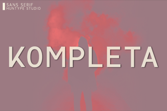 Kompleta: The Minimal Sans Serif Typeface for Clearer Campaigns