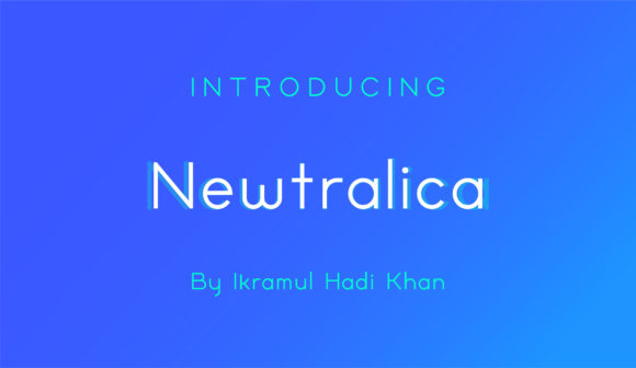 Newtralica: The Minimal Sans Serif Typeface for Modern Brand Identity