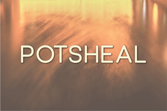 Potsheal: A Minimal Sans Serif for Clean Digital Interfaces
