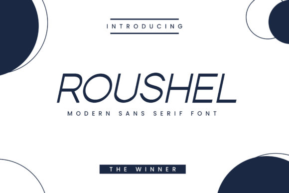Roushel: The Minimal Sans Serif Font for Scroll-Stopping Brand Content