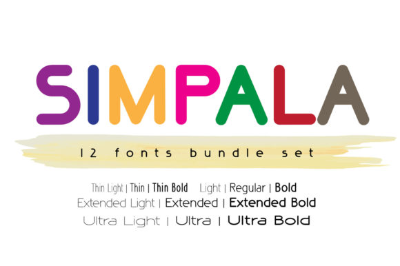 Simpala: The Minimal Sans Serif Typeface for Clean Web Design