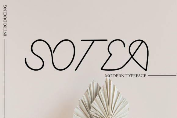 Sotea Typeface: A Minimal Sans Serif for Modern Digital Branding