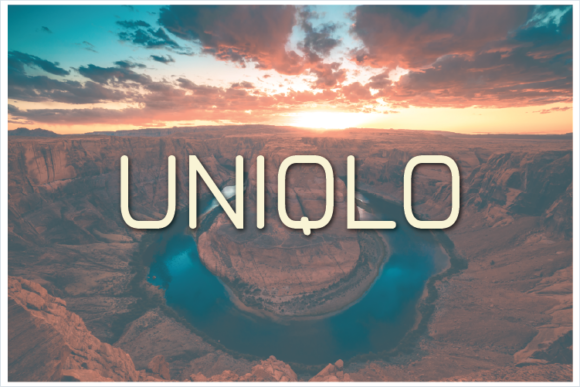 Uniqlo Typeface: Elevating Editorial Design with Clean Sans Serif Clarity
