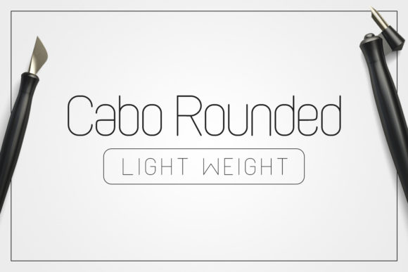 Upgrade Your Brand Identity with Cabo Rounded Light Typeface