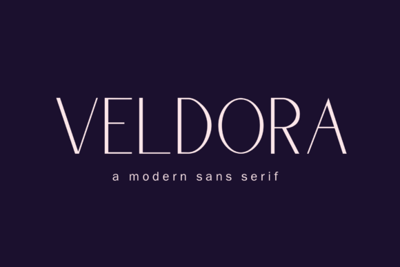 Veldora: The Adaptable Sans Serif for Polished Small Business Branding
