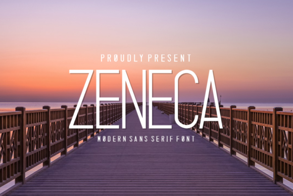 Zeneca: The Minimal Sans Serif Typeface for Handmade Branding